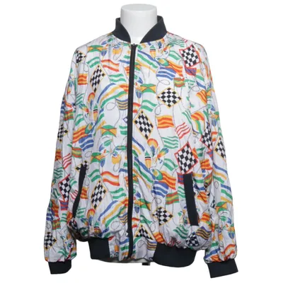 Bomberjack (Wit, Meerkleurig) van Adolfo Katoen, Polyamide, Polyester