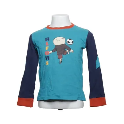 Langærmet t-shirt (Blå, Flerfarvet) fra Alfons Åberg Bomuld