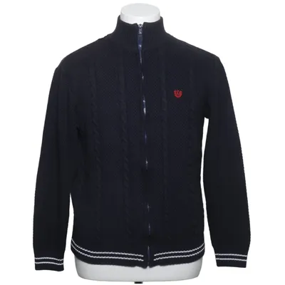 Cardigan (Bleu) de The Defender Acrylique, Coton
