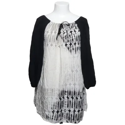 Blouse (Noir, Blanc) de Namaste Lin, Viscose