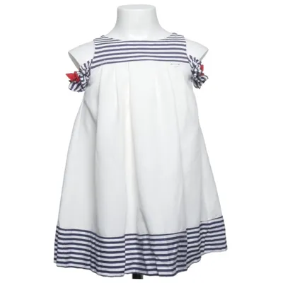 Robe (Blanc, Bleu, Rouge) de Amaya Coton, Élasthane, Nylon, Polyester, Viscose