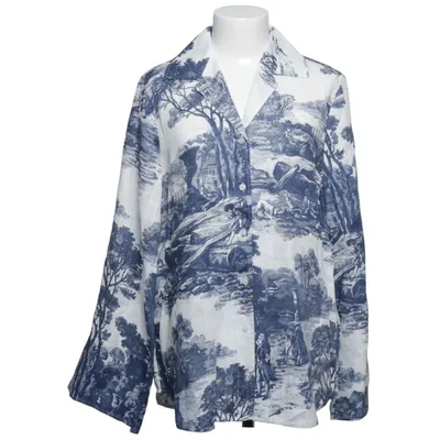 Blouse (Blue, White) from COS Linen
