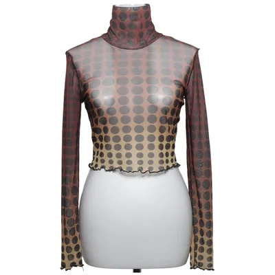 Topp (Brun, Svart) från Fashion Nova