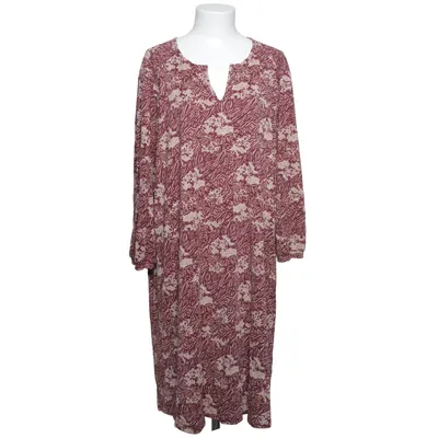 Kjole (Beige, Rød, Flerfarvet) fra House of Lola Modal, Polyester