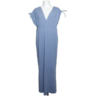 Robe longue (Bleu) de Armedangels Élasthane, Coton biologique