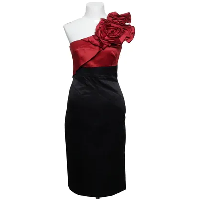 Cocktail dress (Black, Red) from Karen Millen Elastane, Polyester, Silk