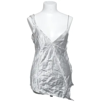 Tanktop  (Sølv) fra Zara Elastan, Viscose