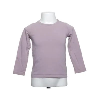 Langærmet t-shirt (Lilla) fra Lindex Kids Bomuld, Elastan