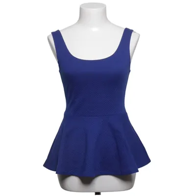 Peplum Top (Blau) von Forever 21 Elasthan, Polyester