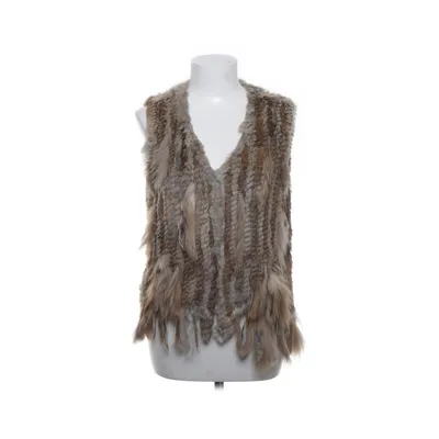 Bont gilet (Bruin) van Estelle Katoen, Bont