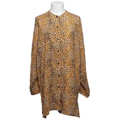 Blouse (Yellow, Black, White) from Ganni Viscose