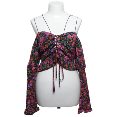 Crop top (Zwart, Lila, Oranje) van Outrageous Fortune Polyester