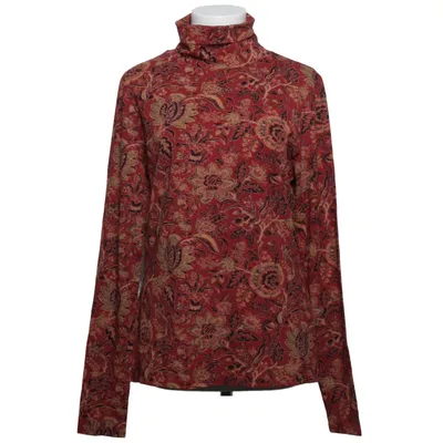 Turtleneck (Red, Brown, Multicolored) from Peruvian Connection Cotton, Elastane