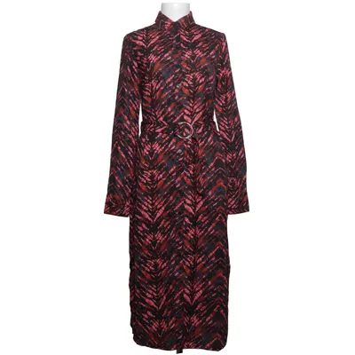 Skjortekjole (Sort, Rød, Flerfarvet) fra Anytime Polyester
