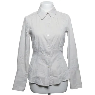 Shirt (Beige) from Mango Cotton, Elastane, Polyamide