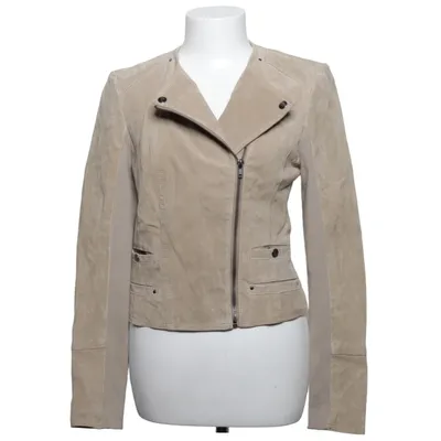 Biker jacket (Beige) from Vero Moda Polyester