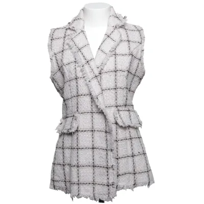 Gilet (Wit, Meerkleurig) van Capsule Metallvezel, Polyester, Viscose