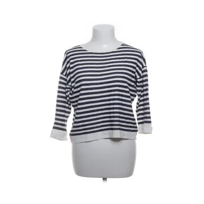 Sweater (Blue, White) from Solar Cotton, Viscose