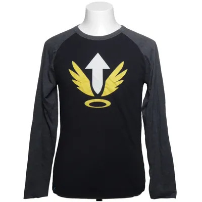Langarmshirt (Schwarz, Grau) von Blizzard Entertainment Baumwolle, Polyester