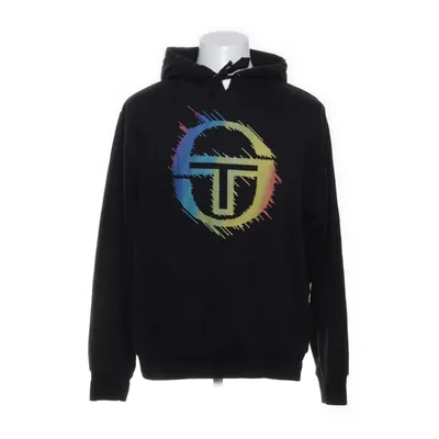 Huvtröja (Svart, Flerfärgad) från Sergio Tacchini Bomull, Polyester