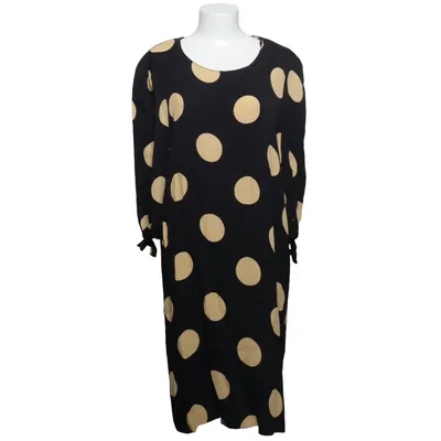 Robe (Noir, Beige) de Anna Modeller Viscose