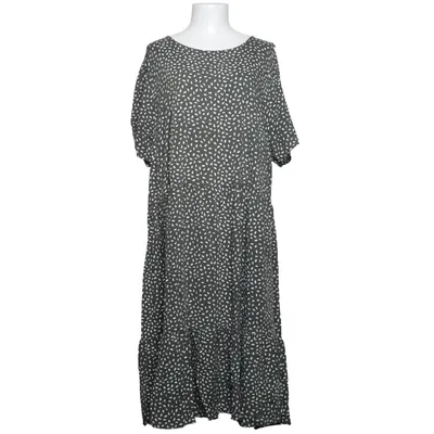 Jurk (Groen, Wit) van VRS Viscose