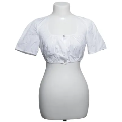 Dirndl blouse (Wit) van Hammerschmid Katoen