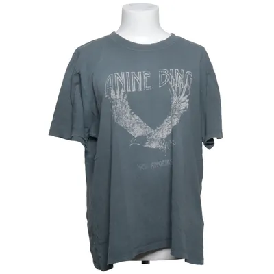 T-shirt (Grijs) van Anine Bing Organisch katoen