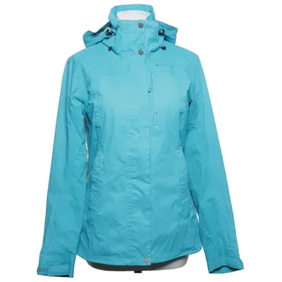 Veste imperméable (Turquoise) de Oxylane Élasthane, Polyamide, Polyester