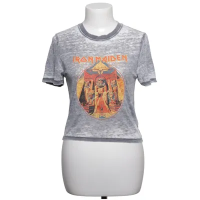 Crop top (Grå) från Iron Maiden Bomull, Polyester