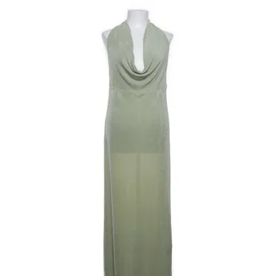 Långklänning (Grön) från Shein Elastan, Polyester