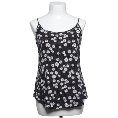 Tank Top (Black, White) from Peacocks Viscose