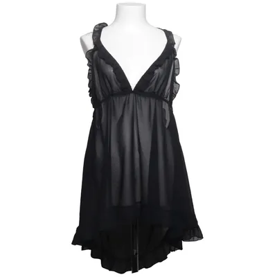 Negligé (Zwart) van Kiss me Polyester