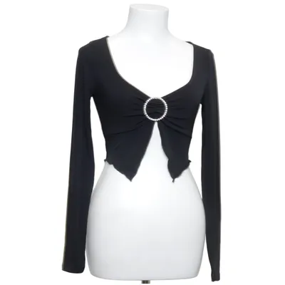 Crop top (Svart) från Bershka