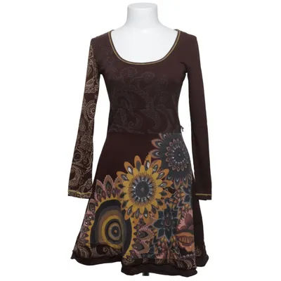 Robe (Marron, Jaune, Multicolore) de Desigual