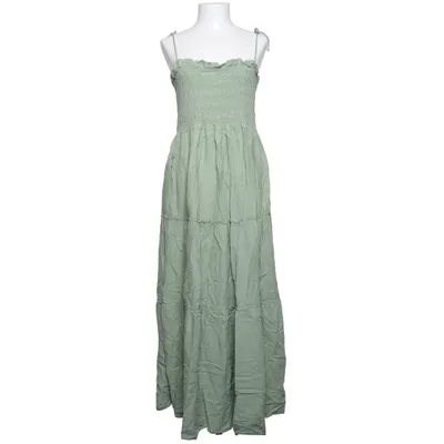 Robe longue (Vert) de Mango Lin, Viscose