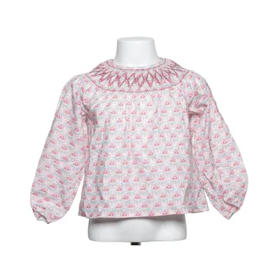 Blouse (Rose, Multicolore) de Zara Coton, Viscose