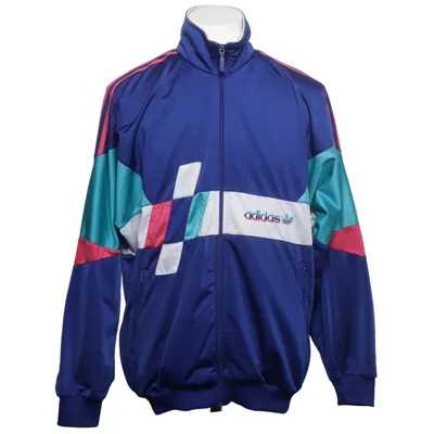 Træningsjakke (Blå, Flerfarvet) fra Adidas Originals Polyester