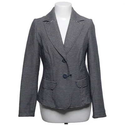 Blazer (Bleu, Blanc) de Pepperberry Coton, Élasthane