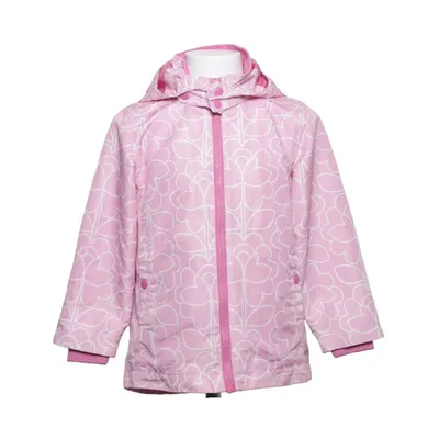 Regnjacka (Rosa, Vit) från Out Wear by Lindex Bomull, Polyester