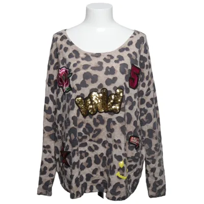 Pull-over (Marron, Noir, Multicolore) de Grace Cachemire, Laine