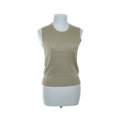 Tank Top (Gold) from Mari Philippe Metallic fiber, Viscose