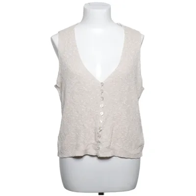 Vest (Beige) fra Lindex Bomuld, Linned, Polyamid