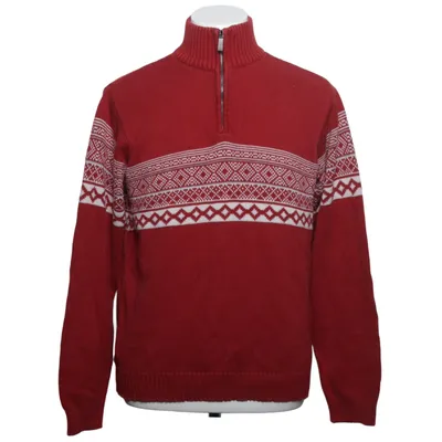 Trui (Rood, Wit) van Izod Acryl, Katoen