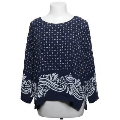 Blouse (Blue, White) from Part Two Viscose