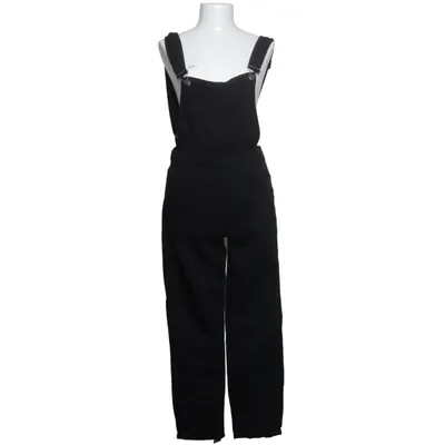 Dungarees (Black) from Stradivarius Cotton