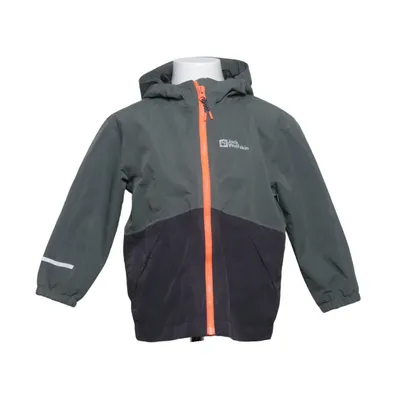 Outdoor jacket (Gray, Black) from Jack Wolfskin Polyester