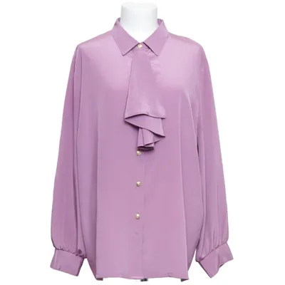 Blouse lavallière (Violet) de Finn Karelia