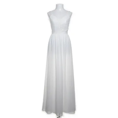 Robe longue (Blanc) de Zetterberg Coton, Viscose