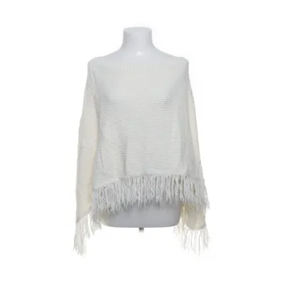 Poncho (Vit) Ull